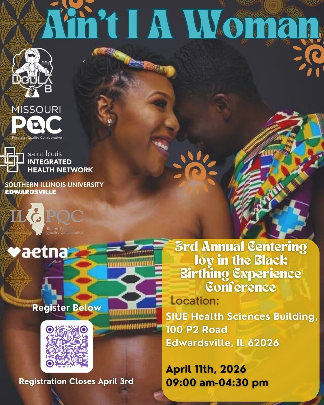 Year Three — Ain't I A Woman — 3rd Annual CJBBE Conference flyer